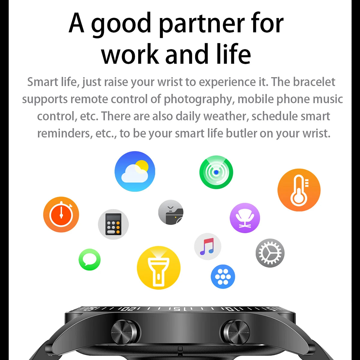 New Smart Watch Al Voice Assistant 1.5''HD Touch Screen Wireless Call Message Push 100+Sports Fashion Smartwatch For Men Women