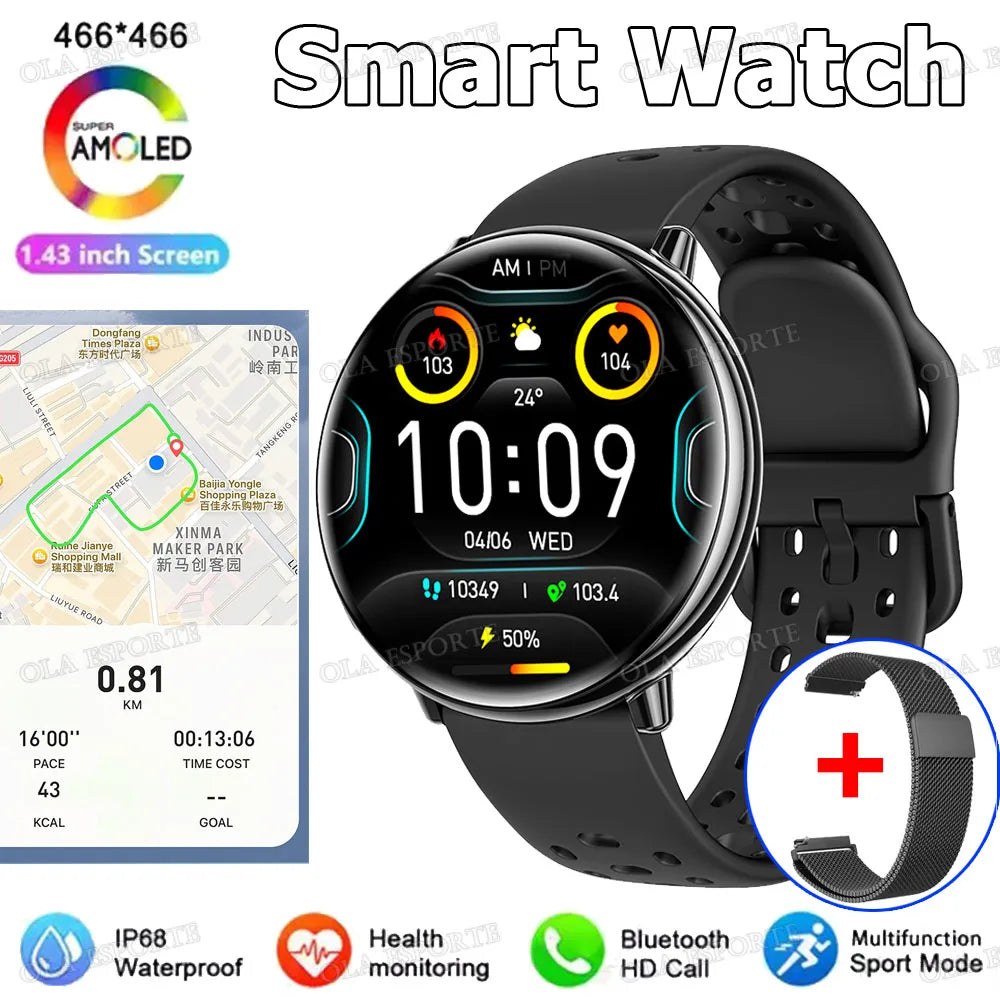 For Amazfit Active 2 Ai Smart Watch Chat GPT Built-GPS Men Women Amoled Waterproof Sport SmartWatch NFC BT Call Watch for