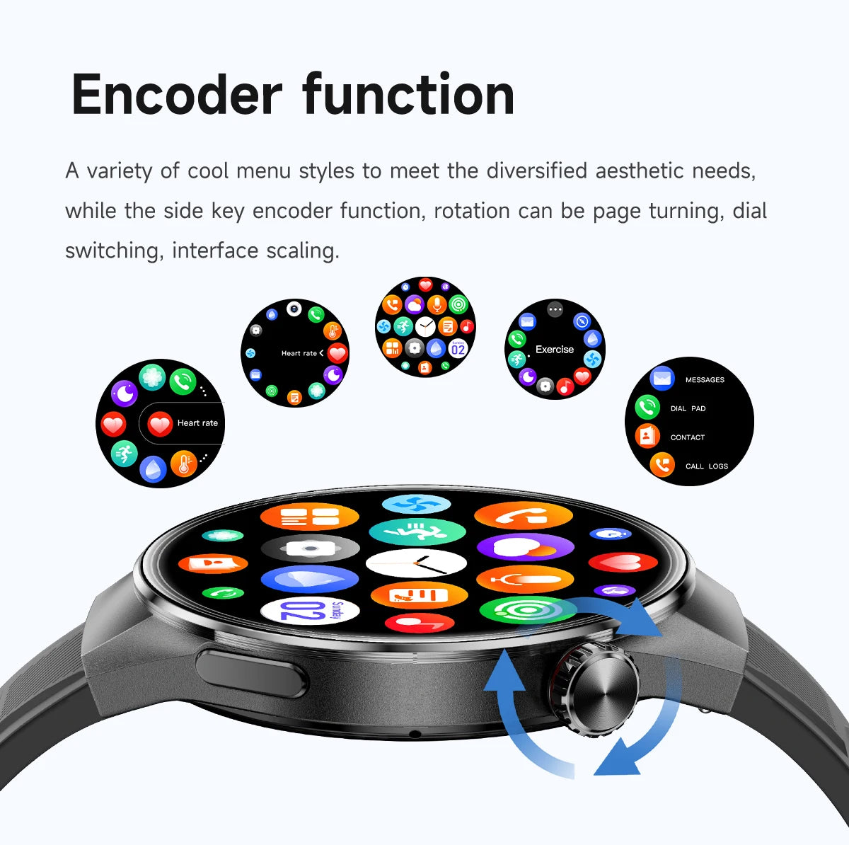2025 New Watch G5 PlUS Smart Watch Men 1.75"AMOLED Screen GPS Track Compass Heart Rate Bluetooth Call SmartWatch For Android IOS