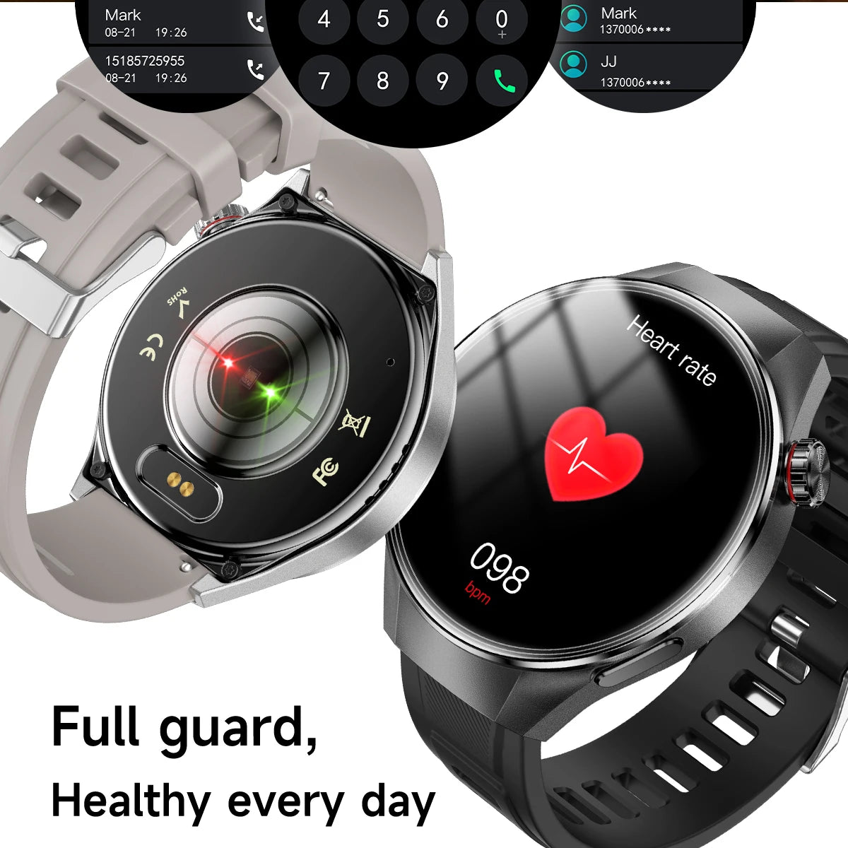 2025 New Watch G5 PlUS Smart Watch Men 1.75"AMOLED Screen GPS Track Compass Heart Rate Bluetooth Call SmartWatch For Android IOS