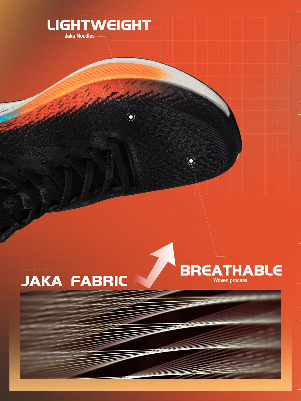 Baasploa Men Running Shoes 2025 New Professional Training Lightweight Sport Shoes Male Carbon Plate Mesh Breathable Sneakers