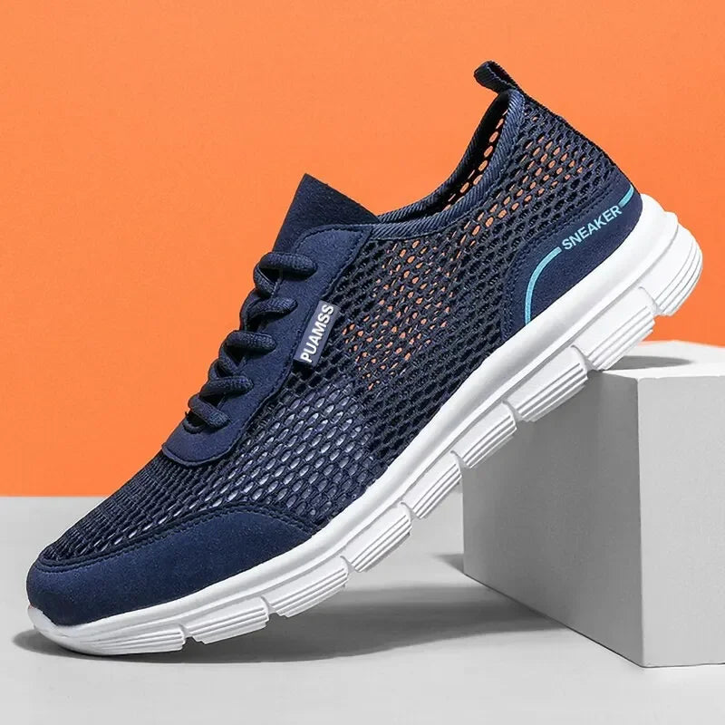 Men Shoes Summer Sneakers Mesh Running Shoes Lightweight and Breathable Sneakers For Men Tenis Sports Shoes