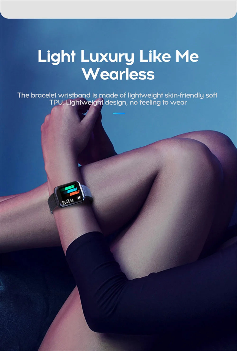 For Xiaomi Bluetooth Smart Watch Men Women Blood Pressure Heart Rate Monitor Sport Smartwatch Tracker Reminder For Android IOS