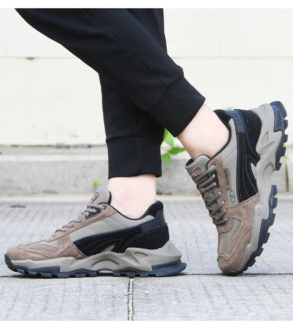 BONA 2023 New Designers Athletic Breathable Footwear Running Shoes Men Comfortable Sneakers  Man Zapatillas Walking Jogging Shoe