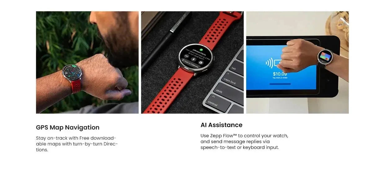 For Amazfit Active 2 Ai Smart Watch Chat GPT Built-GPS Men Women Amoled Waterproof Sport SmartWatch NFC BT Call Watch for