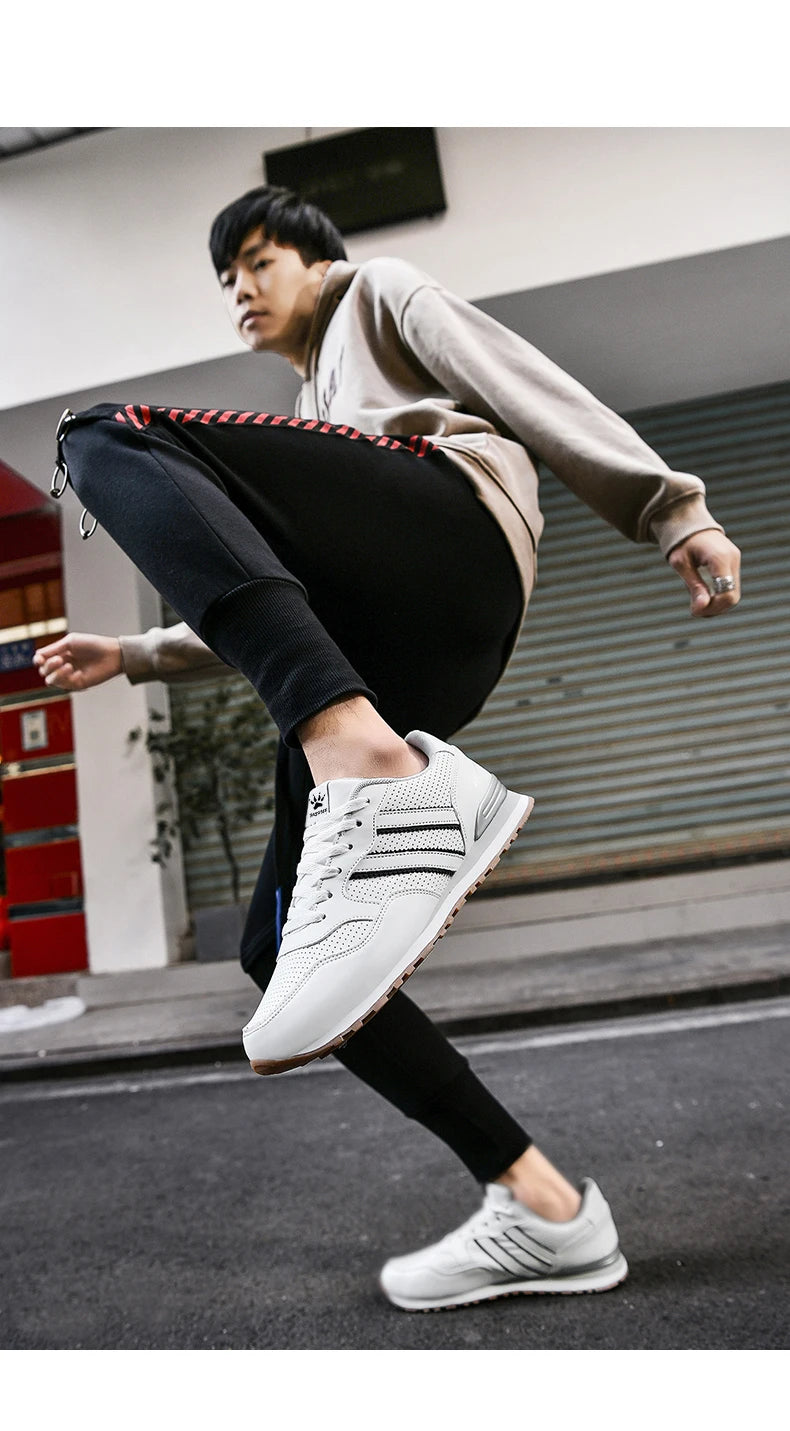 Sneakers Men Casual Shoes Light Suede 2024 New Classic Men Running shoes Outdoor Breathable Mesh Jogging Sport Shoes