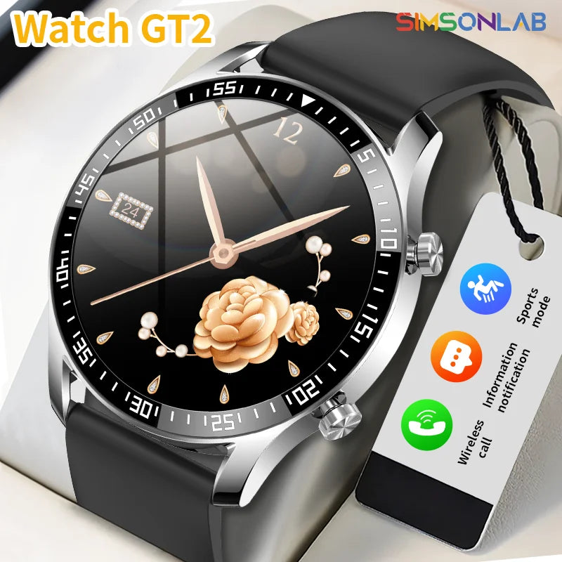 New Smart Watch Al Voice Assistant 1.5''HD Touch Screen Wireless Call Message Push 100+Sports Fashion Smartwatch For Men Women