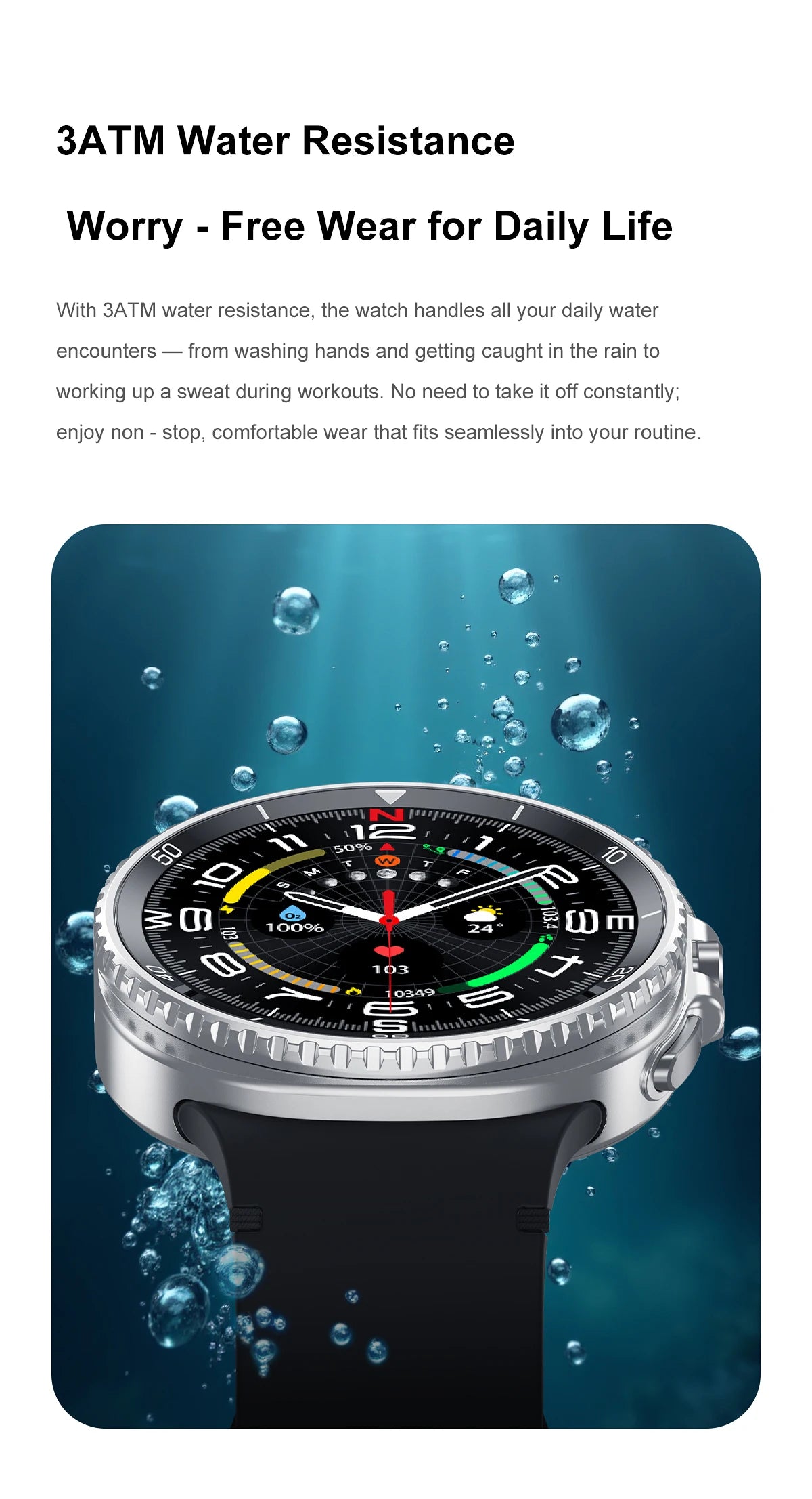 Watch 8 Ultra Classic GPS Compass NFC SmartWatch 46mm Version AMOLEL Rotating Dial BT Call 3ATM Waterproof Watch7 Upgraded Watch