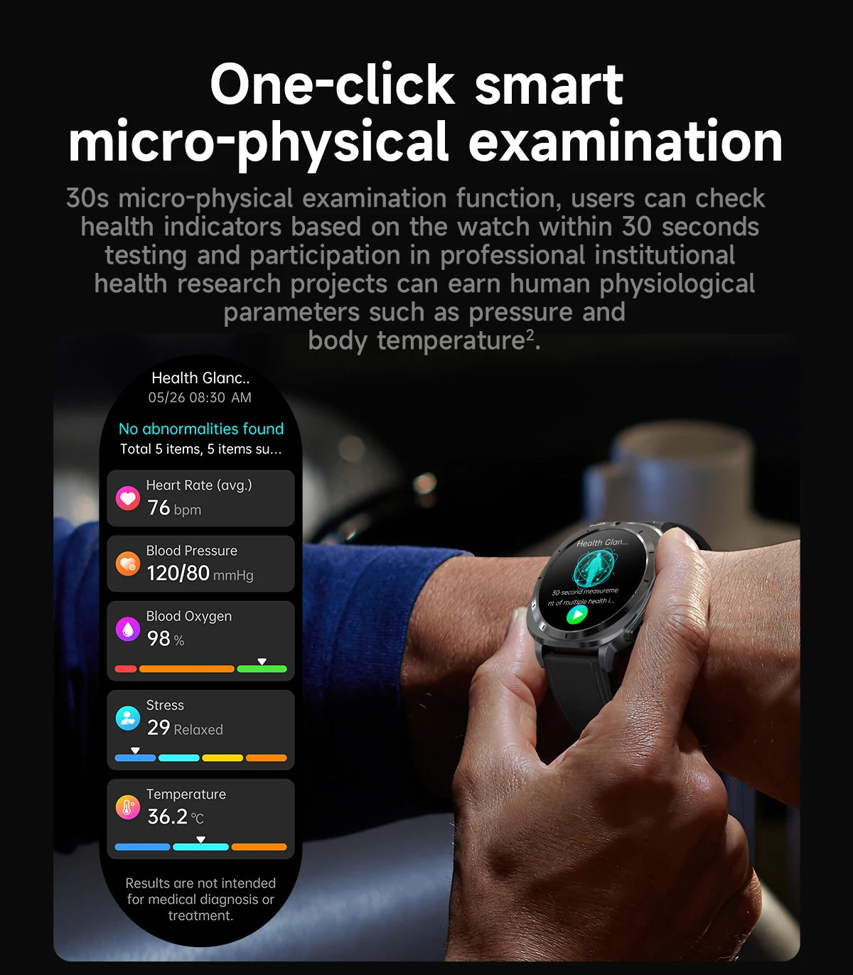 2025 New Laser therapy Three High Uric acid Blood pressure Smartwatch Men ECG+PPG Heart rate Fat Body Analysis NFC Call Watches