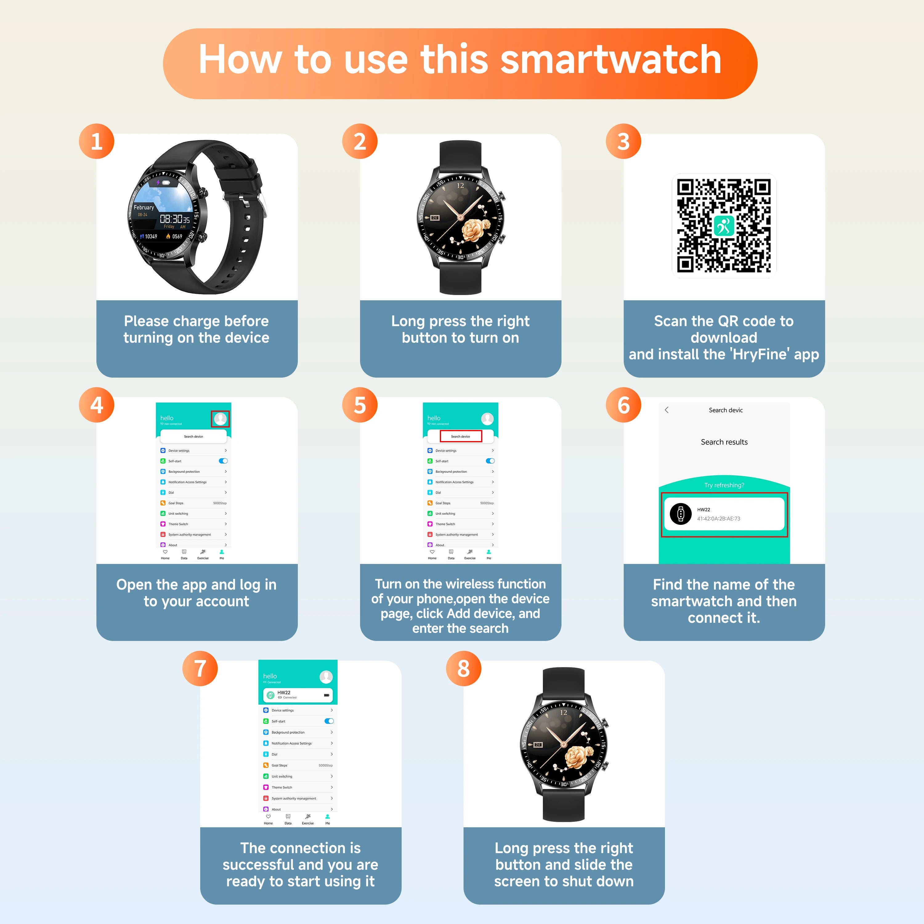 New Smart Watch Al Voice Assistant 1.5''HD Touch Screen Wireless Call Message Push 100+Sports Fashion Smartwatch For Men Women