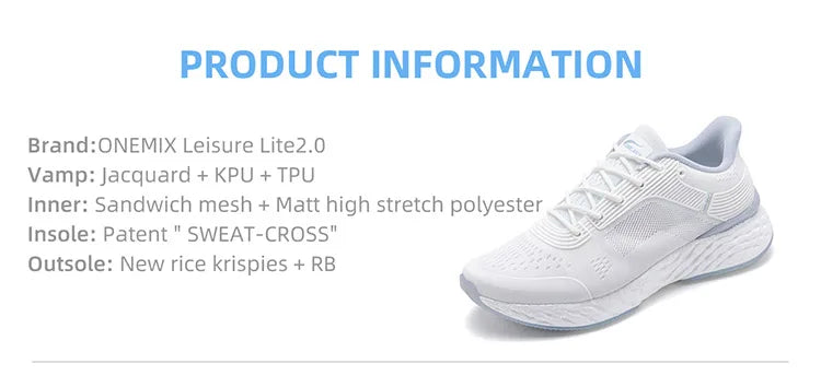 ONEMIX Summer Breathable Mesh Sneakers for Women Jacquard Gradient Soft Tenis Jogging Shoes Lightweight Leisure Outdoor Sneakers