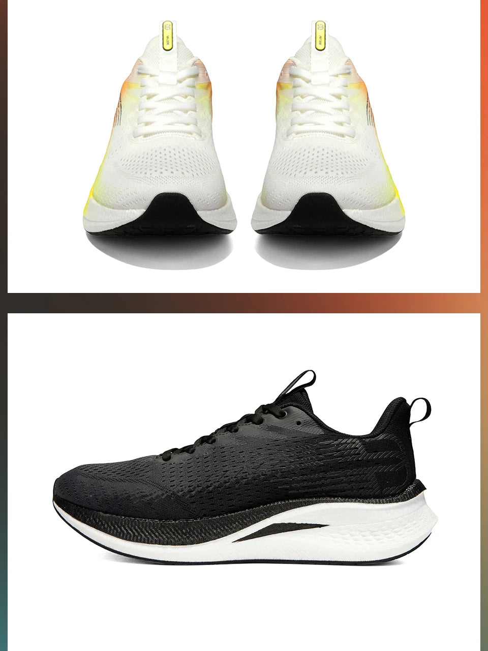 Baasploa Men Running Shoes 2025 New Professional Training Lightweight Sport Shoes Male Carbon Plate Mesh Breathable Sneakers