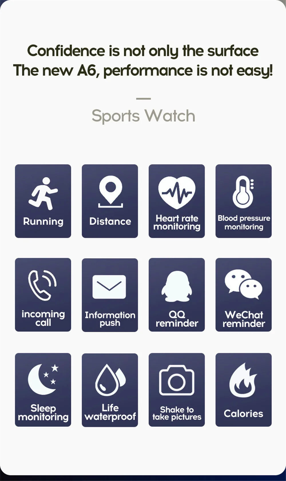 For Xiaomi Bluetooth Smart Watch Men Women Blood Pressure Heart Rate Monitor Sport Smartwatch Tracker Reminder For Android IOS