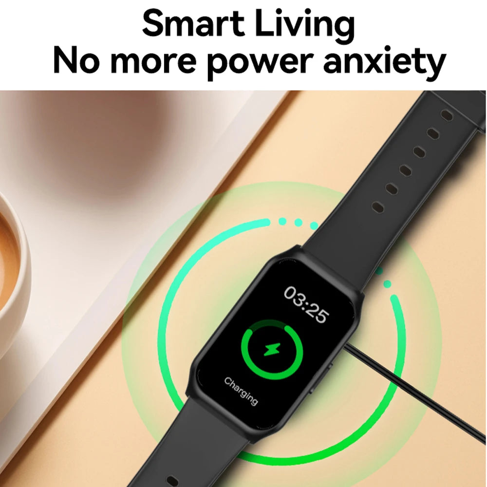 For Android IOS H1 Smartwatch Women Men Heart Rate Blood Oxygen Waterproof Sport Smart watch Watch For Ladies  Gift