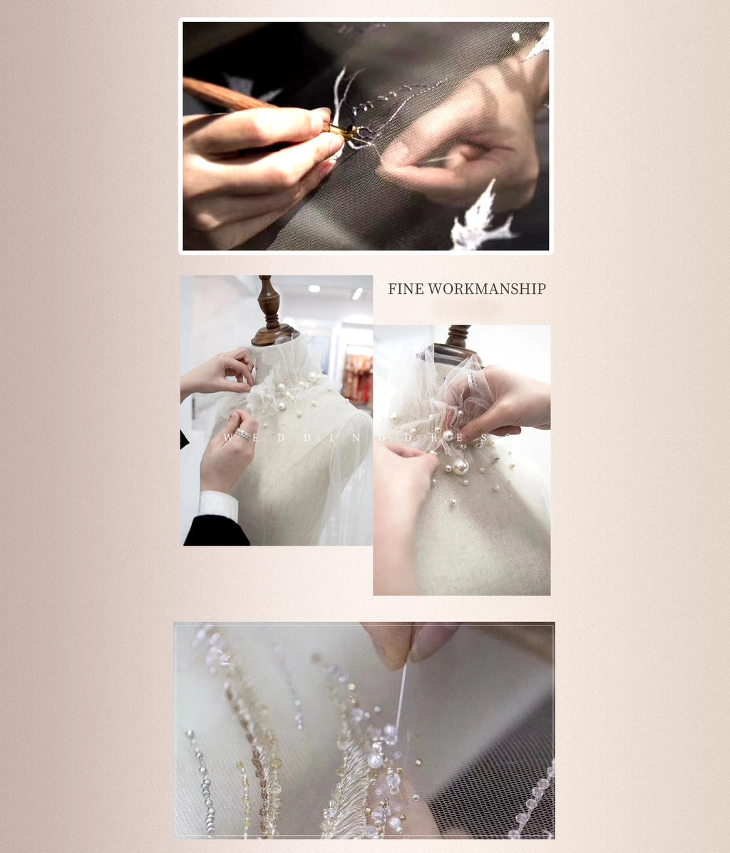 FATAPAESE Customized Bridesmaid Dress Full Beaded Sequins Stones Bodice Short Sleeve A-line Maxi Gown Wedding Engagement Dress