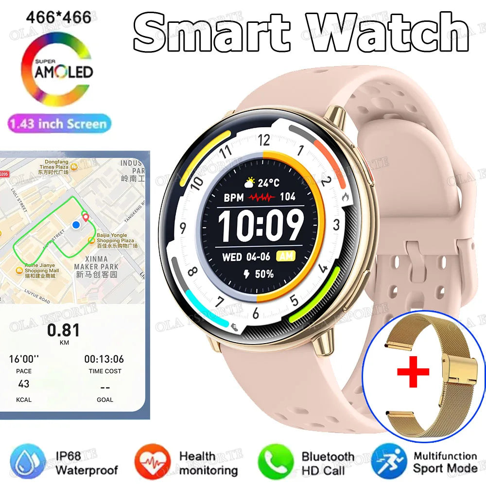 For Amazfit Active 2 Ai Smart Watch Chat GPT Built-GPS Men Women Amoled Waterproof Sport SmartWatch NFC BT Call Watch for