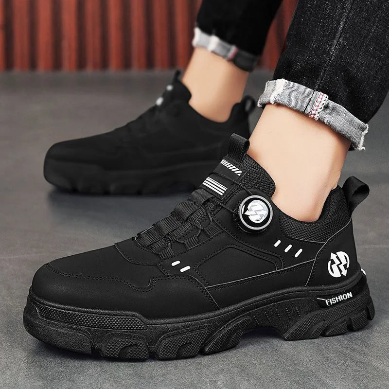 Summer Mens Casual Shoes Leather Men's Sneakers Comfortable Soft Male Wark Board Shoes Platform Shoe for Men Кроссовки Мужские