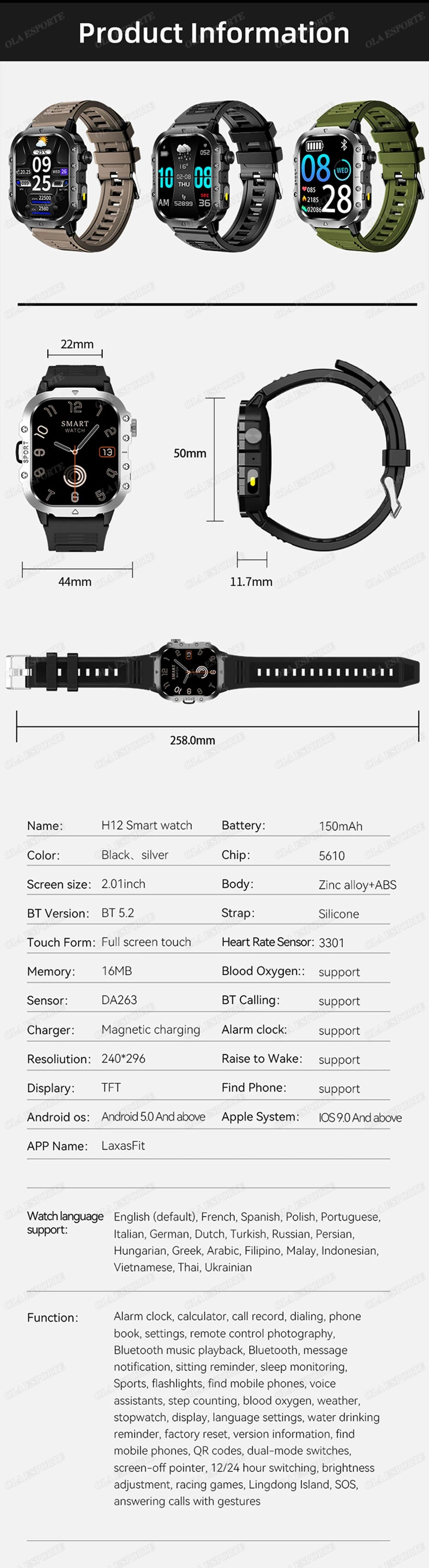 2025 Smartwatch Men Bluetooth Call Heart Rate Health Monitor AI Voice Waterproof Sport GPS Tracker Smart Watches For Android IOS