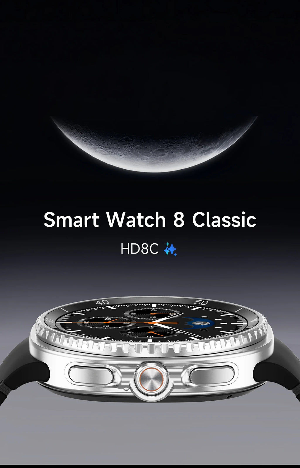 Watch 8 Ultra Classic GPS Compass NFC SmartWatch 46mm Version AMOLEL Rotating Dial BT Call 3ATM Waterproof Watch7 Upgraded Watch