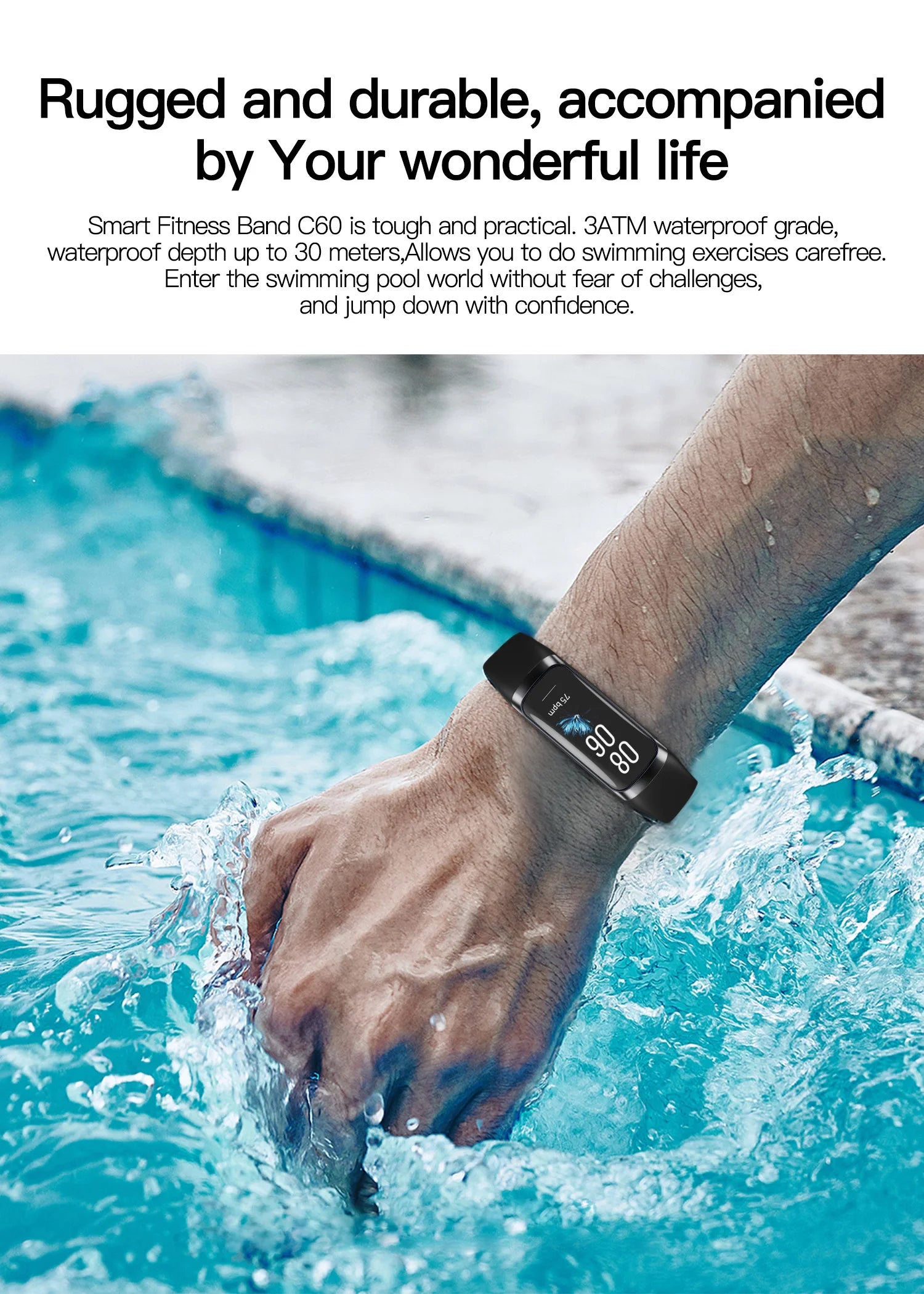 AMOLED Smartwatch Body Temperature Monitor Fitness Clock Sports 3ATM Waterproof Men Smart Watch Band for Women IOS Xiaomi 2025