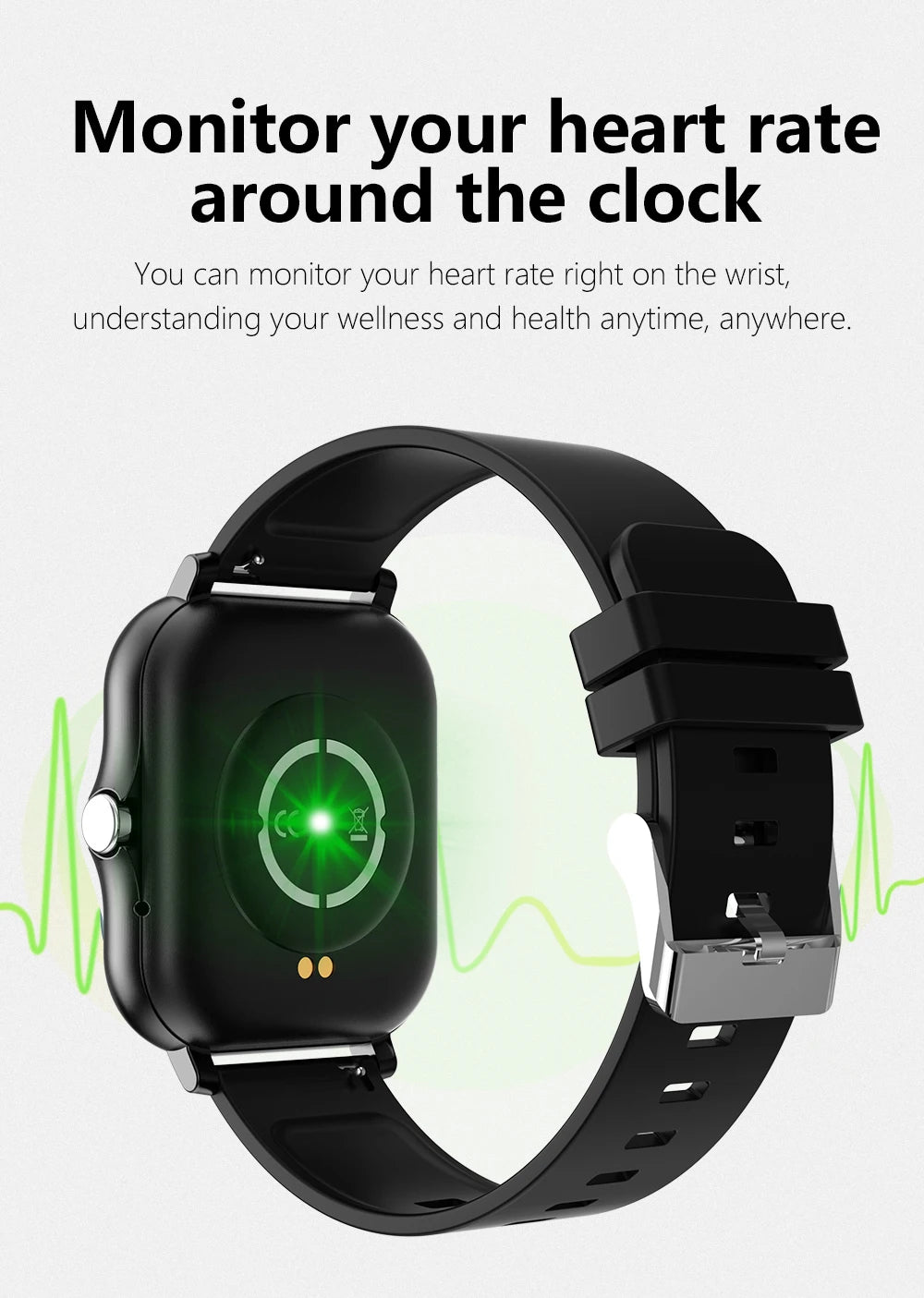 Sport Smart Watch Fitness Clock Health Monitor Waterproof Smartwatch Bluetooth Call Watches for Men Women IOS Xiaomi Huawei 2025