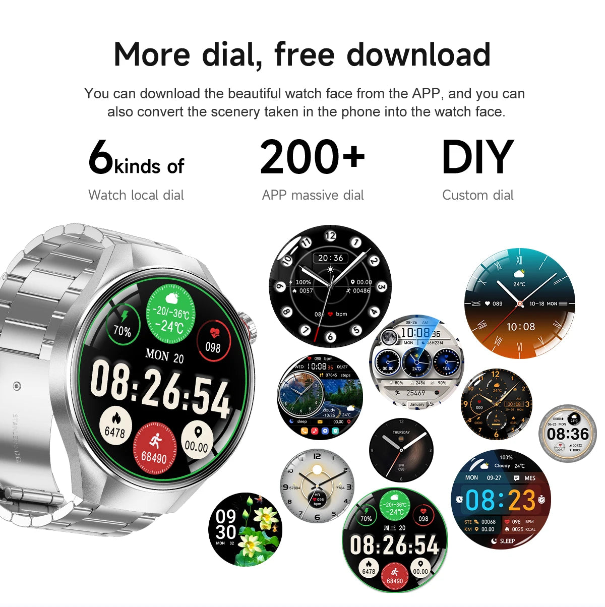 2025 New Watch G5 PlUS Smart Watch Men 1.75"AMOLED Screen GPS Track Compass Heart Rate Bluetooth Call SmartWatch For Android IOS