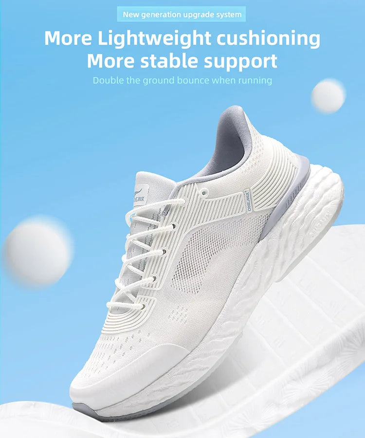 ONEMIX Summer Breathable Mesh Sneakers for Women Jacquard Gradient Soft Tenis Jogging Shoes Lightweight Leisure Outdoor Sneakers