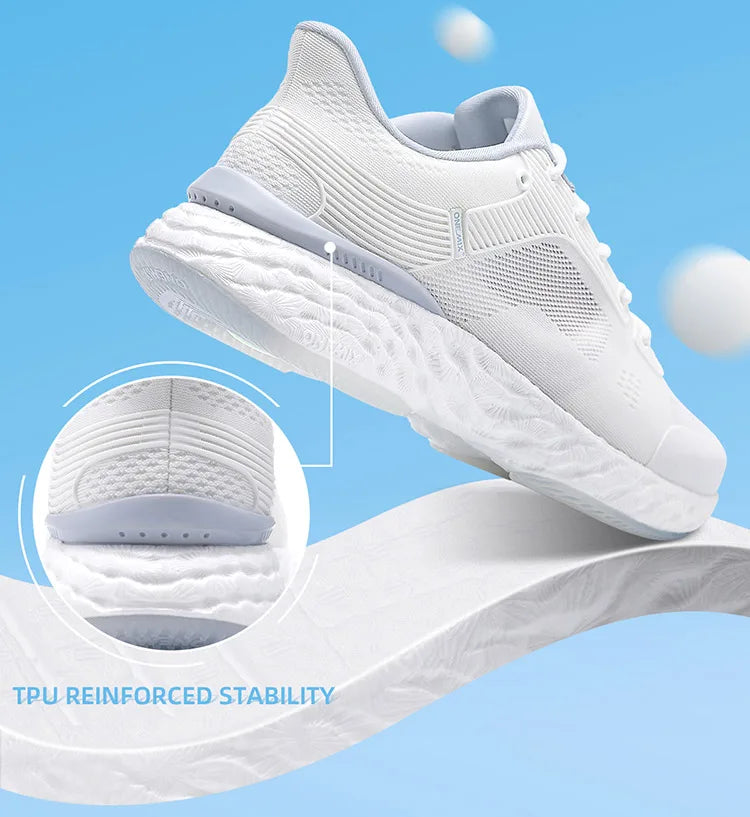 ONEMIX Summer Breathable Mesh Sneakers for Women Jacquard Gradient Soft Tenis Jogging Shoes Lightweight Leisure Outdoor Sneakers