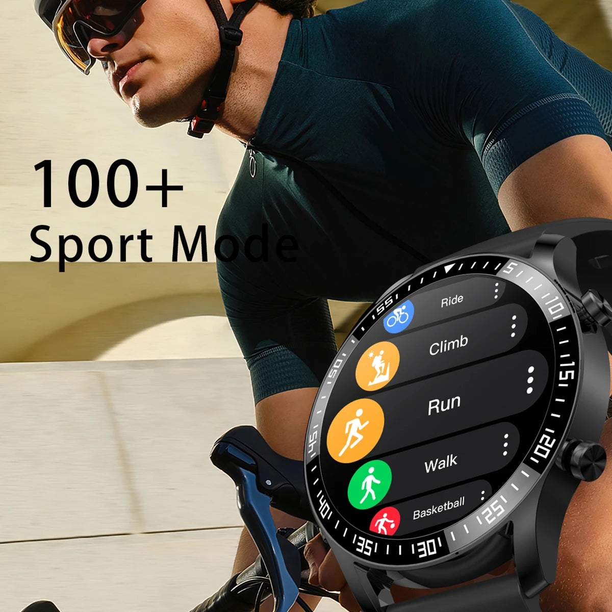 New Smart Watch Al Voice Assistant 1.5''HD Touch Screen Wireless Call Message Push 100+Sports Fashion Smartwatch For Men Women