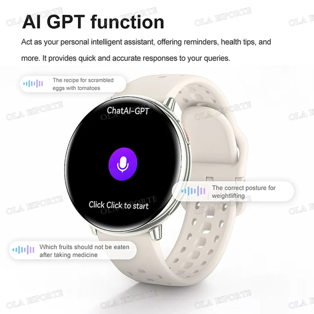 For Amazfit Active 2 Ai Smart Watch Chat GPT Built-GPS Men Women Amoled Waterproof Sport SmartWatch NFC BT Call Watch for