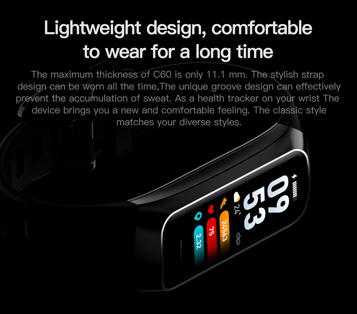 AMOLED Smartwatch Body Temperature Monitor Fitness Clock Sports 3ATM Waterproof Men Smart Watch Band for Women IOS Xiaomi 2025
