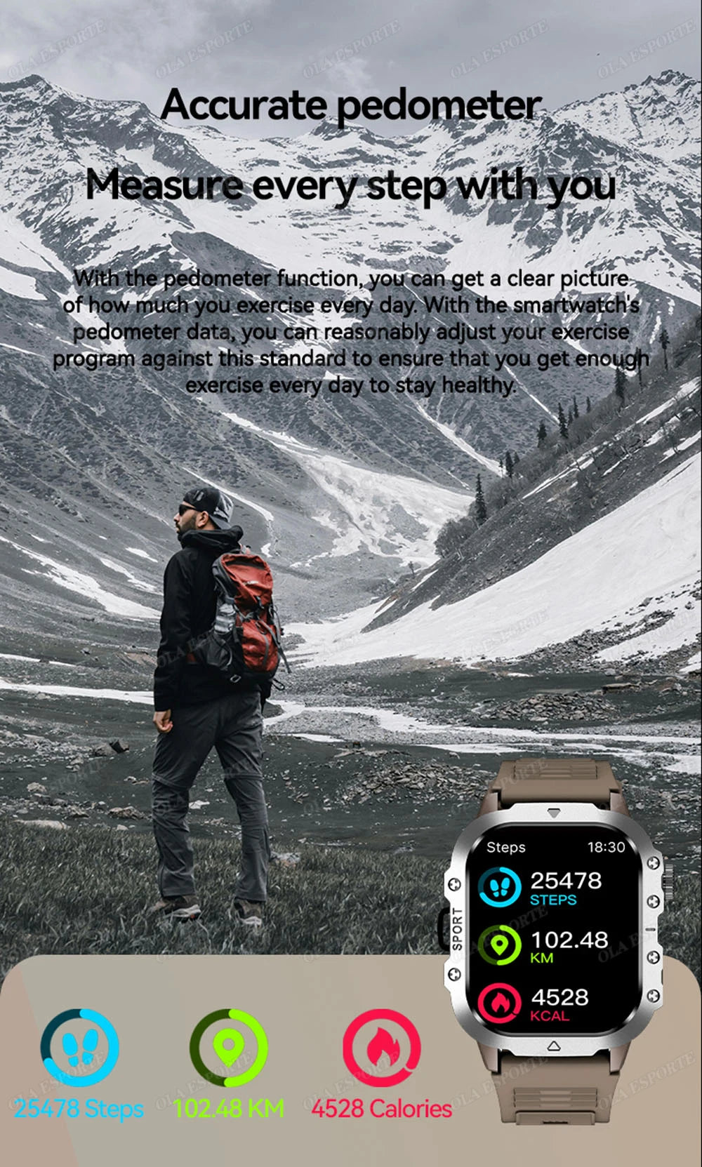 2025 Smartwatch Men Bluetooth Call Heart Rate Health Monitor AI Voice Waterproof Sport GPS Tracker Smart Watches For Android IOS