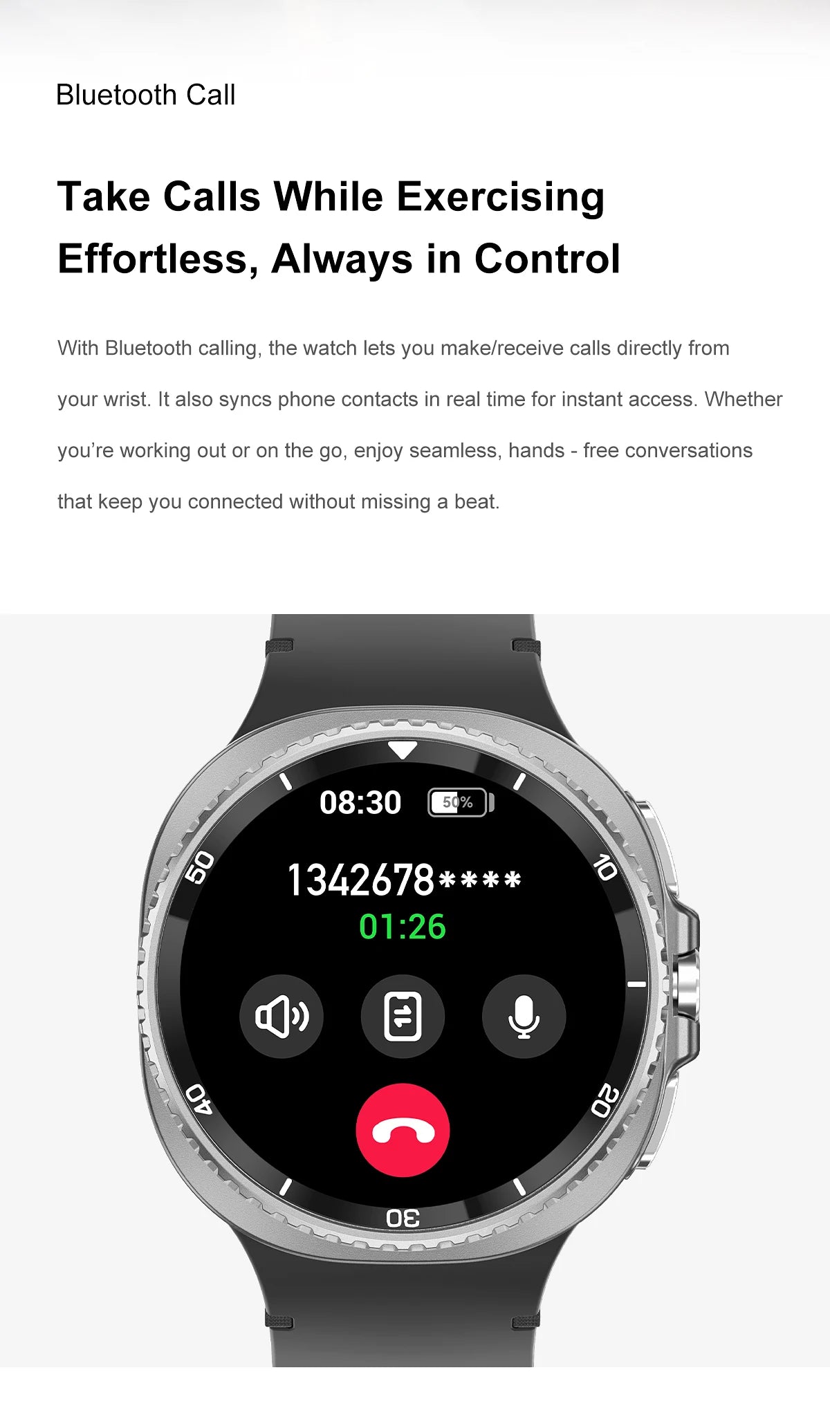Watch 8 Ultra Classic GPS Compass NFC SmartWatch 46mm Version AMOLEL Rotating Dial BT Call 3ATM Waterproof Watch7 Upgraded Watch
