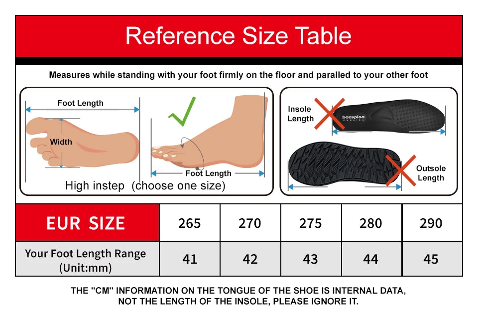 Baasploa Men Running Shoes 2025 New Professional Training Lightweight Sport Shoes Male Carbon Plate Mesh Breathable Sneakers