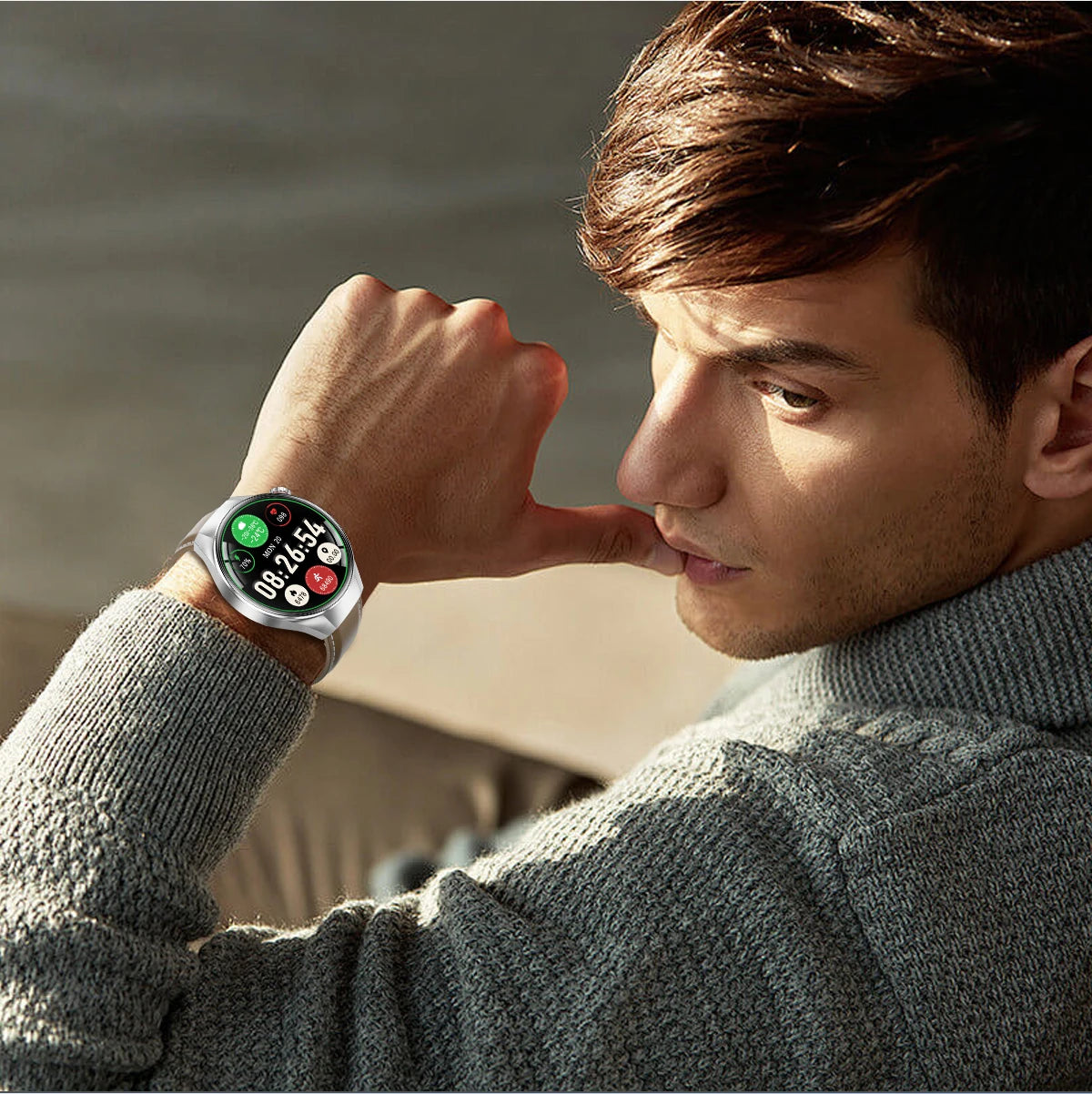 2025 New Watch G5 PlUS Smart Watch Men 1.75"AMOLED Screen GPS Track Compass Heart Rate Bluetooth Call SmartWatch For Android IOS