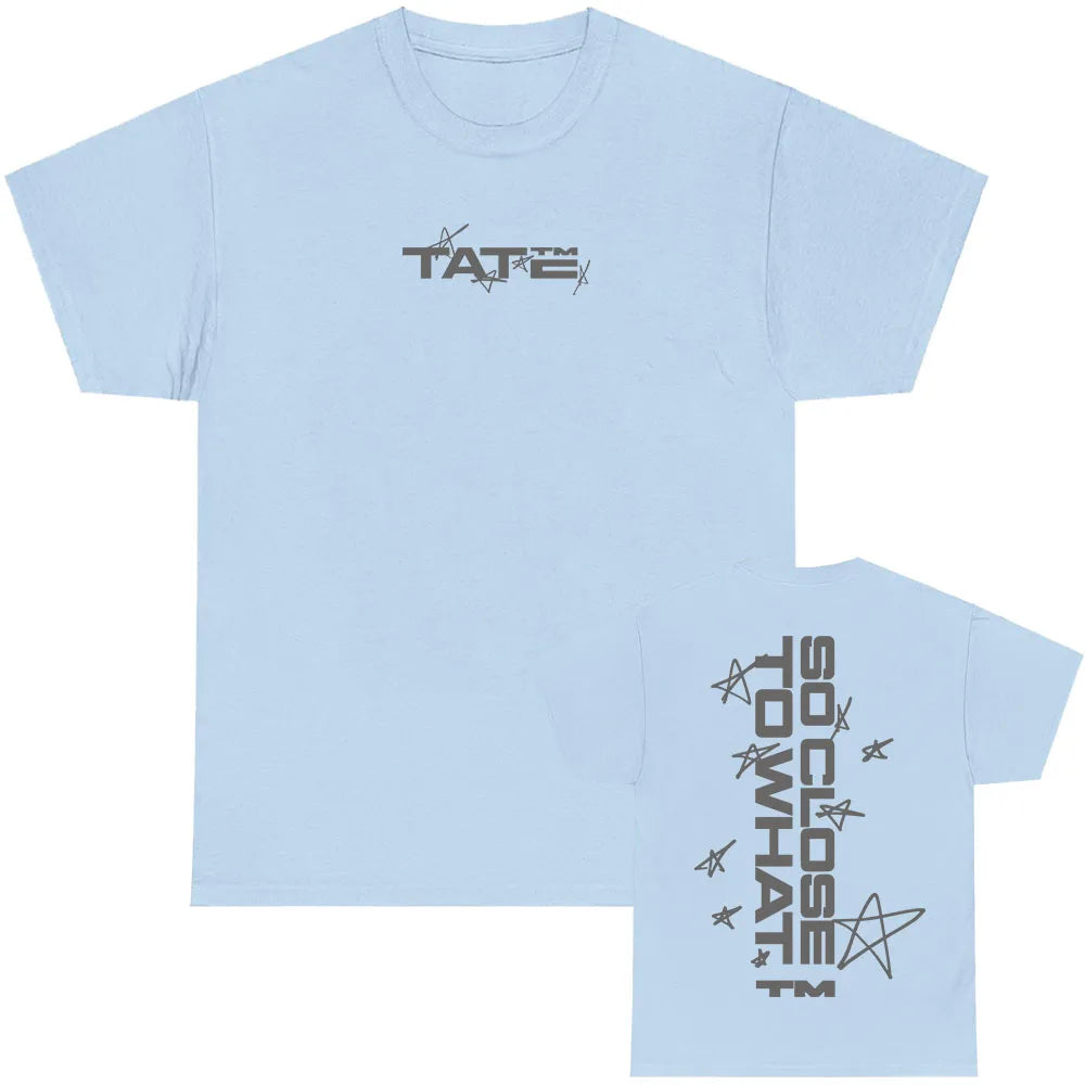 Tate McRae So Close To What Tshirts 2025 New Album Graphic T-shirt Cotton Short Sleeve Summer Tee-shirt Men Women Clothing Male
